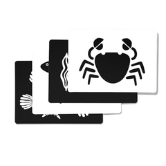 Complex Black and White Card Set